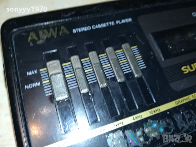 AIWA WALKMAN-REVERSE/EQUALIZER 0609221128, снимка 9 - Радиокасетофони, транзистори - 37914777