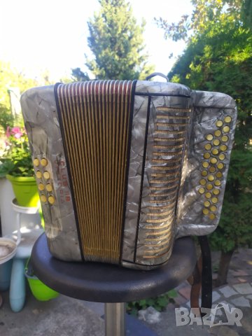 Рядък диатоничен акордеон Hohner Club IIB-Victoria, снимка 2 - Акордеони - 42559057
