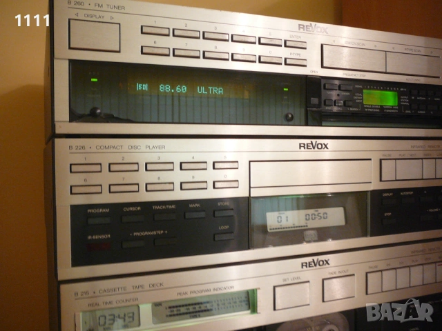 REVOX B 242 I B 250 I B 200 I B 214 I B 260 I B 226 UNIKAT, снимка 14 - Ресийвъри, усилватели, смесителни пултове - 54082568