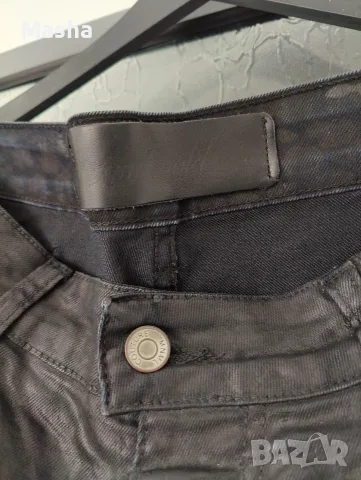 Мъжки дънки MNML Couture / Восъчно покритие Coated / Streetwear Slim / Размер 31, снимка 3 - Дънки - 56120061