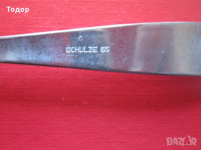 Рядка армейска немска вилица Шулце, снимка 7 - Колекции - 29077604