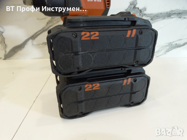 Hilti SIW 8 - 22 / Nuron - Мощен гайковерт 1000 Nm, снимка 11 - Други инструменти - 53082031