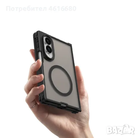 Калъф Techsuit - HaloFrost II MagSafe - iPhone Ultra / iPhone Duo - Black, снимка 6 - Калъфи, кейсове - 56250632
