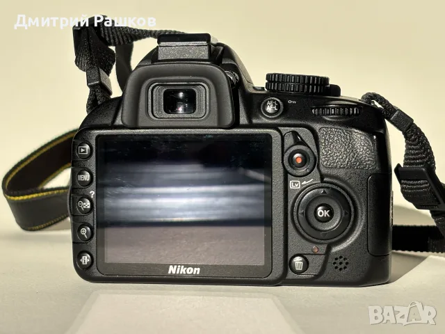 Фотоапарат Nikon D3100, снимка 7 - Фотоапарати - 56415760