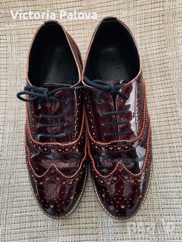 Красиви удобни обувки brogue , снимка 3 - Дамски ежедневни обувки - 40393745