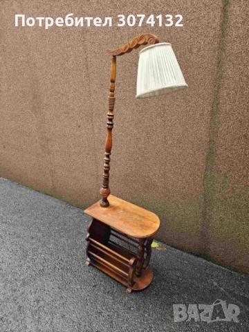 Голям лампион с масичка кокиче