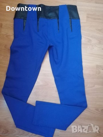 CLUB DONNA fashion #син slim fit дамски панталон с висока талия#размер 38 S, снимка 8 - Панталони - 31919604