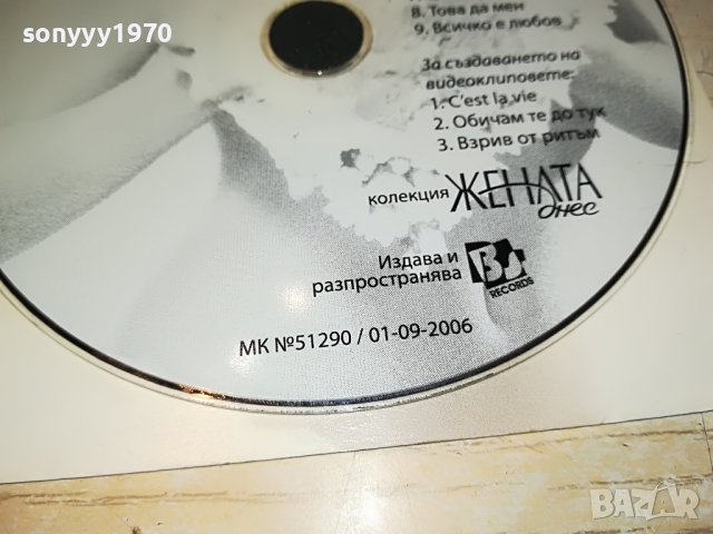 СВЕТЛА ИВАНОВА-ВСИЧКО Е ЛЮБОВ ЦД 0409221625, снимка 13 - CD дискове - 37897306