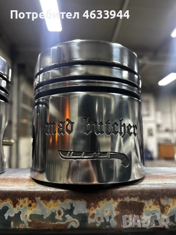 Ръчноизработени пепелници от автомобилни/тирови бутала, снимка 13 - Части - 52555744