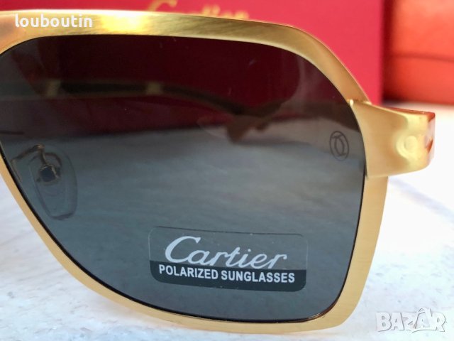 Cartier висок клас мъжки слънчеви очила с поляризация, снимка 12 - Слънчеви и диоптрични очила - 40633073