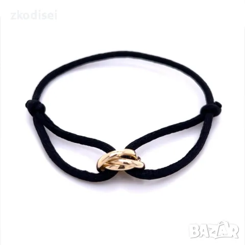 Златна регулируема гривна Cartier 2,03гр. 14кр.проба:585 модел:29628-5, снимка 1