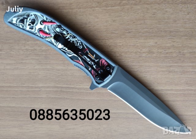 Сгъваем нож Browning X79 / Jeep DA147, снимка 10 - Ножове - 30553451