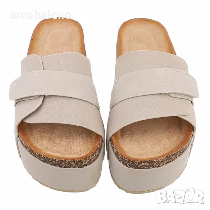 Дамски летни сандали на платформа, 5цвята , снимка 7 - Сандали - 50436688