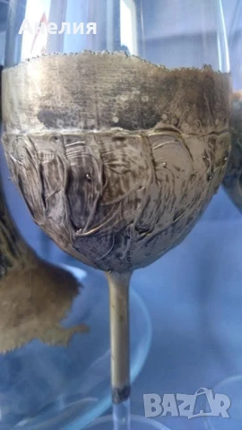 Комплект ръчна изработка , снимка 6 - Чаши - 50924812