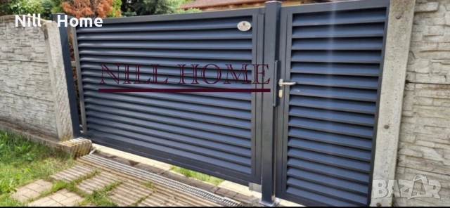 Ограда ( тип щора ) ЛАМЕЛИ/ПАНА/ВРАТИ/СТЪЛБОВЕ/АНТРАЦИД, снимка 4 - Огради и мрежи - 52745976