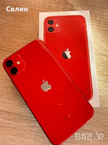 iPhone 11 Product RED 128GB, снимка 1 - Apple iPhone - 48572683