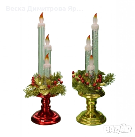 Празничен блясък и топлина с декоративни светещи свещи