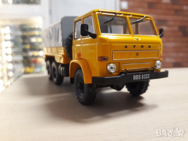 Star 266 бордови с тента 1973 - мащаб 1:43 на DeAgostini моделът е нов в блистер, снимка 4 - Колекции - 42491031