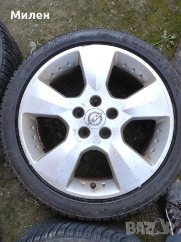Алуминиеви джанти 7J x 17 цола за Opel, Saab, снимка 8 - Гуми и джанти - 54306939