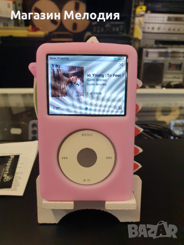 Ipod 8 с памет 80gb. Към него слушалки, кабел за зареждане,кейс и книжка. + Качена страхотна музика., снимка 7 - iPod - 44552935
