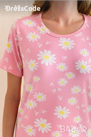 Дамски комплект-Пижама с къс ръкав, снимка 3 - Пижами - 52748273