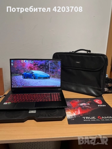 Мощен геймърски лаптоп MSI
