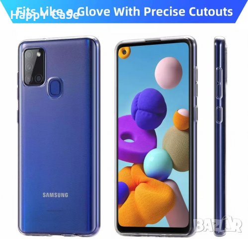 Samsung Galaxy A53 A21s A31 A41 A51 A71 / Плътен прозрачен мек кейс калъф гръб, снимка 7 - Калъфи, кейсове - 28313295