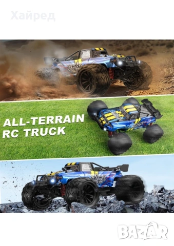 Нов Супер бърз джип с дистанционно управление Развиващ 40км/ч, снимка 4 - Коли, камиони, мотори, писти - 54165989