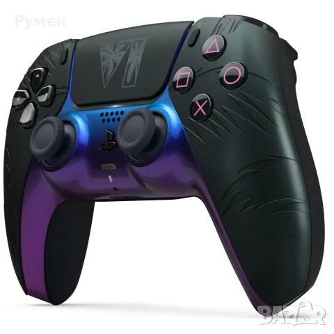 Безжичен контролер DualSense - Grand Theft Auto VI, Black Limited Edition