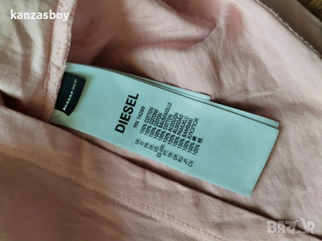 diesel - страхотна дамска тениска 14/S, снимка 5 - Тениски - 54347514