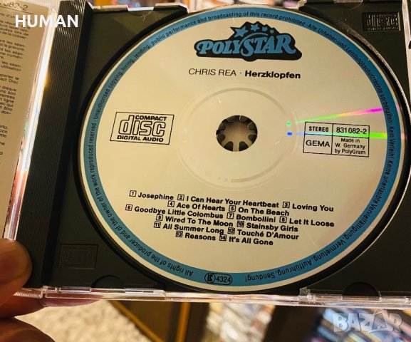 Chris Rea-Eric Clapton-Nothing Hillbillies , снимка 3 - CD дискове - 42115039