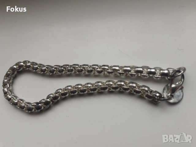 Стара метална дамска гривна, снимка 4 - Антикварни и старинни предмети - 53951125