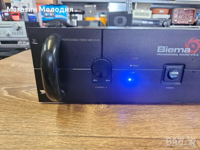 Крайно стъпало Biema G61i Две по 900 вата. Брутална мощност и доказана надеждност, снимка 3 - Ресийвъри, усилватели, смесителни пултове - 55846823