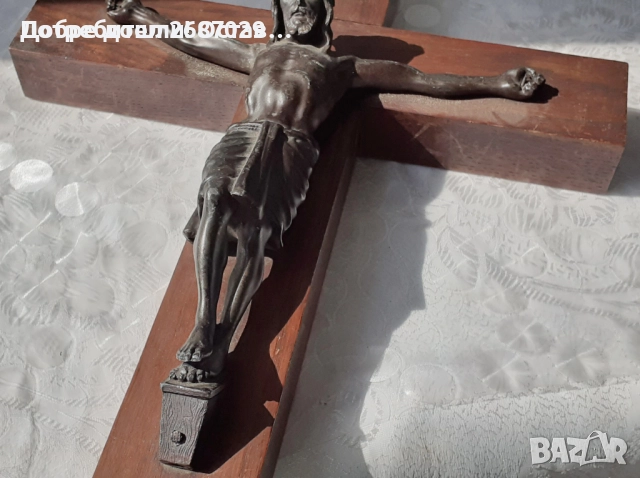60, 50, 20, 19 см, Голямо Старо разпятие, кръст Исус, разпятия, кръстове, религия, снимка 9 - Пана - 36468962