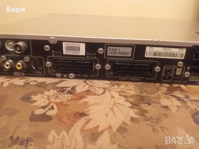 Pioneer Recorder DVR-520H DVD / 80GB HDD , снимка 10 - Плейъри, домашно кино, прожектори - 30084852