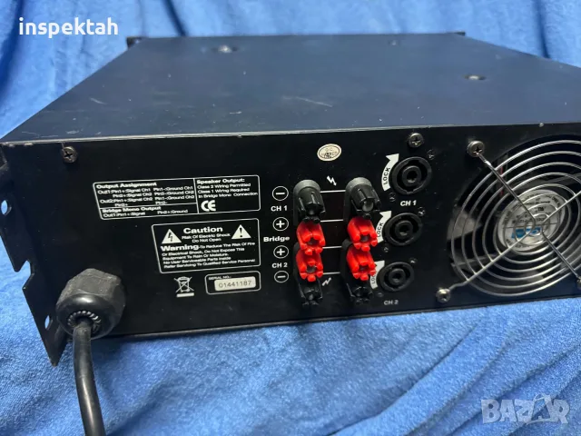 power amplifier PM4000 -2X2000 vata, снимка 5 - Ресийвъри, усилватели, смесителни пултове - 56539739