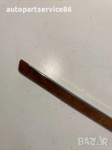 Облицовка на вътрешната част на врата дърво за задна лява врата за Mercedes W220 S500 (2003), снимка 3 - Части - 54110318