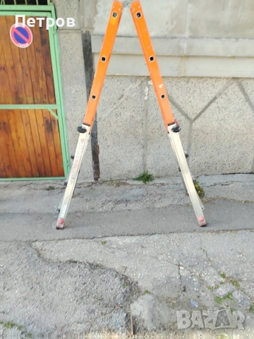 Алуминиева Altrex съъваема стълба 4.10 до 150 кг, снимка 6 - Други инструменти - 54220738