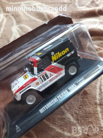Mercedes 280 Ge 1983 Mitsubishi Pajero Evolution 2004 Mitsubishi Pajero 1985 Rally Dakar 1.43 Scale , снимка 4 - Колекции - 50324555