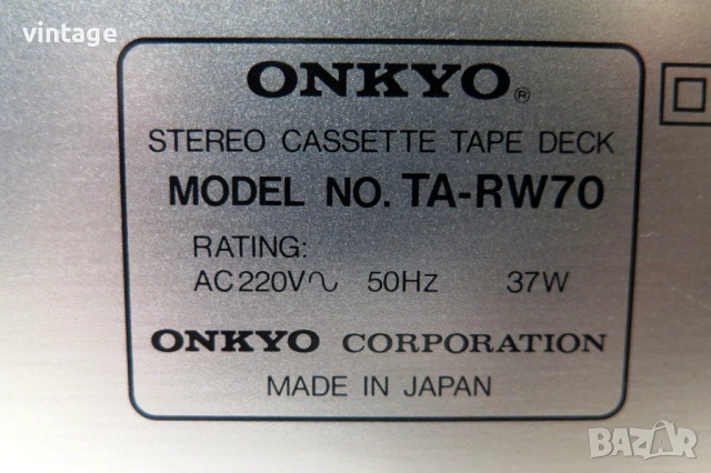 Onkyo TA-RW70, снимка 8 - Декове - 53924423