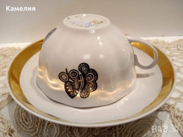 Руски порцелан , снимка 2 - Чаши - 42494866