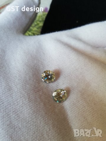 Спешно Уникален ТОП 4+ карата Мойсанит диамант Moissanite два Diamond IF/F-G Ледено бяло, снимка 10 - Други - 34528670