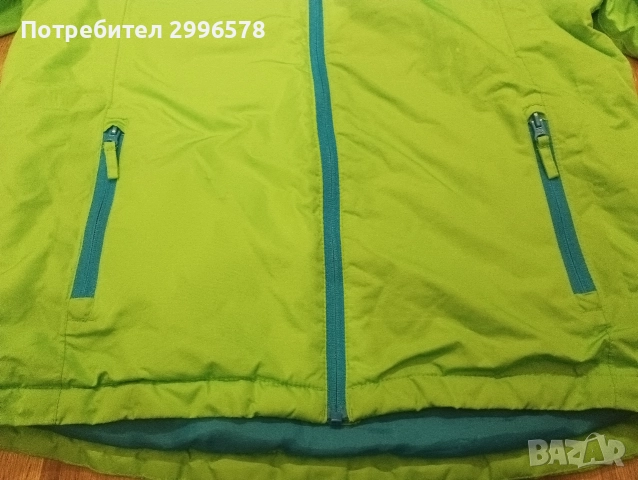 Ски яке номер 158 / 164 зелено ( мъжко женско дамско момиче момче ), снимка 2 - Зимни спортове - 52863180