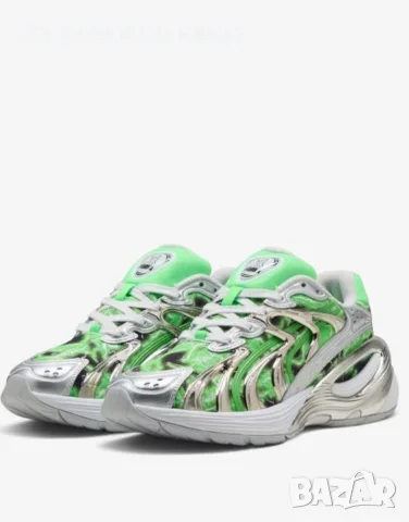 PUMA x RIPNDIP Inverse Silver / Green Мъжки Маратонки👟Мъжки Спортни Обувки  Код P2955 