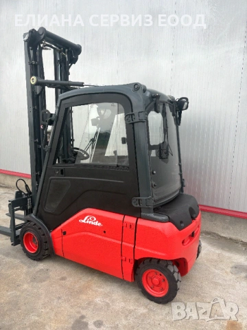 Електрокар Linde E20PL  модел 386-01, снимка 2 - Индустриална техника - 54364975