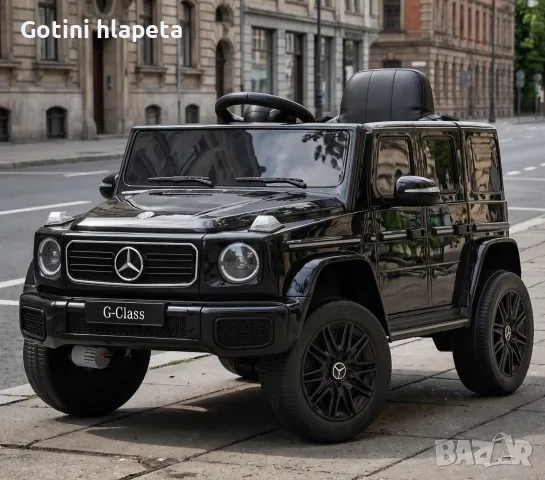 Акумулаторен джип Mercedes G580 AMG Premium 12V/7Ah,70W