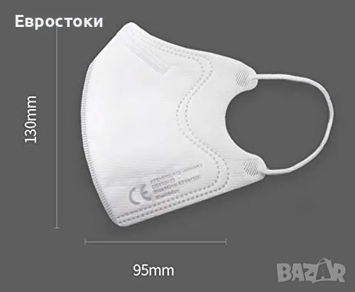 bon® FFP2 Premium 3D маска CE сертифицирана, произведена в Корея, снимка 2 - Други - 48840318