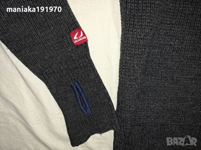 Ulvang (М) дебел вълнен мъжки пуловер 100% Wool , снимка 5 - Пуловери - 49070944