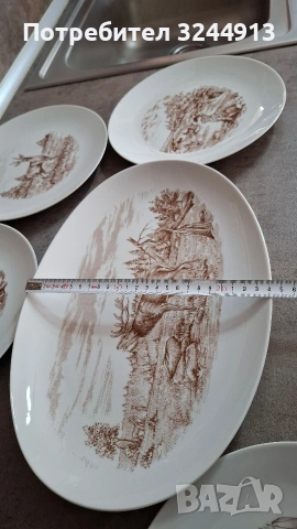 Ловен сервиз за хранене Bavaria , снимка 14 - Сервизи - 54235686