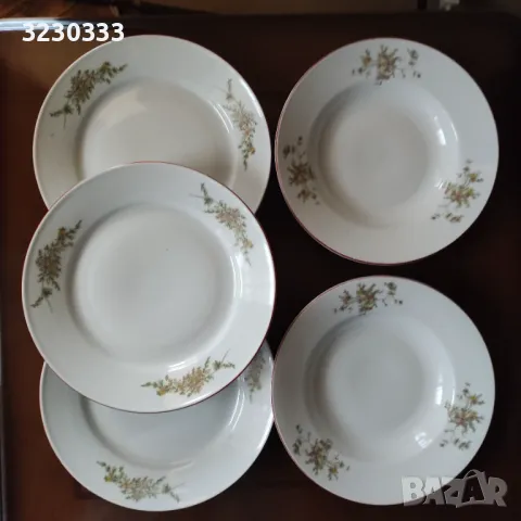 Порцеланови чинии дълбоки ,плитки 7 бр., снимка 9 - Чинии - 49778499